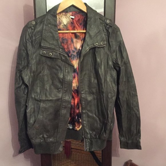 Kismet Vegan Leather Jacket - Picture 1 of 7